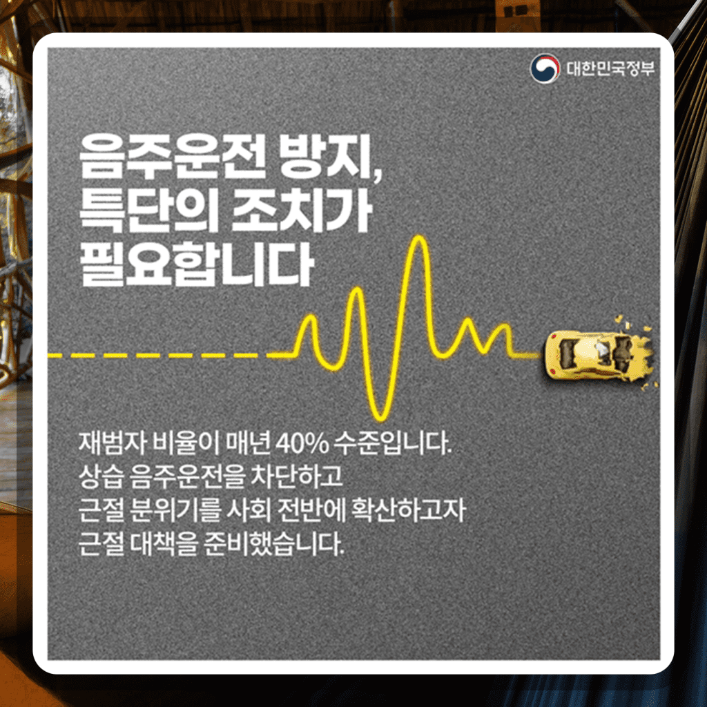 음주운전 처벌 근절 대책 및 특단의 조치에 대해 03