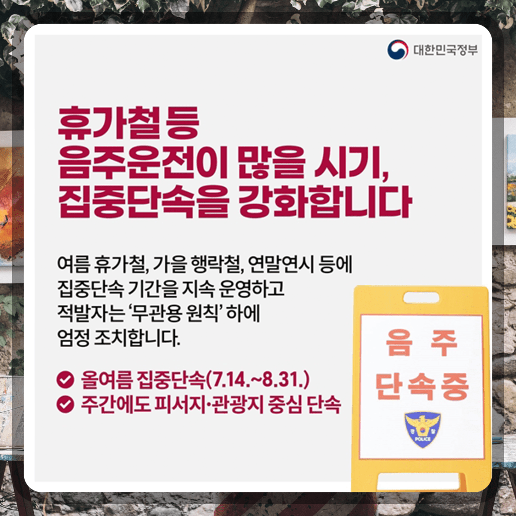 음주운전 처벌 근절 대책 및 특단의 조치에 대해 04
