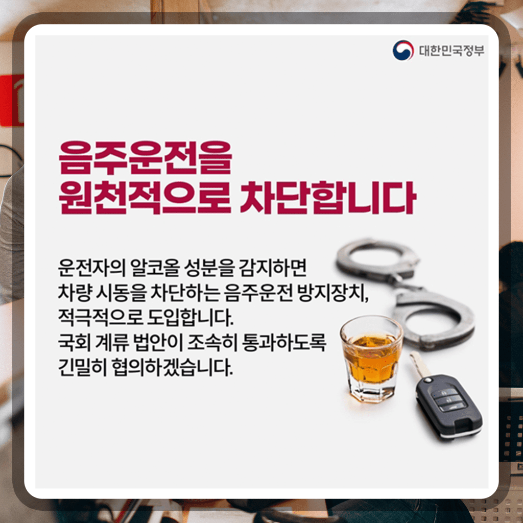 음주운전 처벌 근절 대책 및 특단의 조치에 대해 06