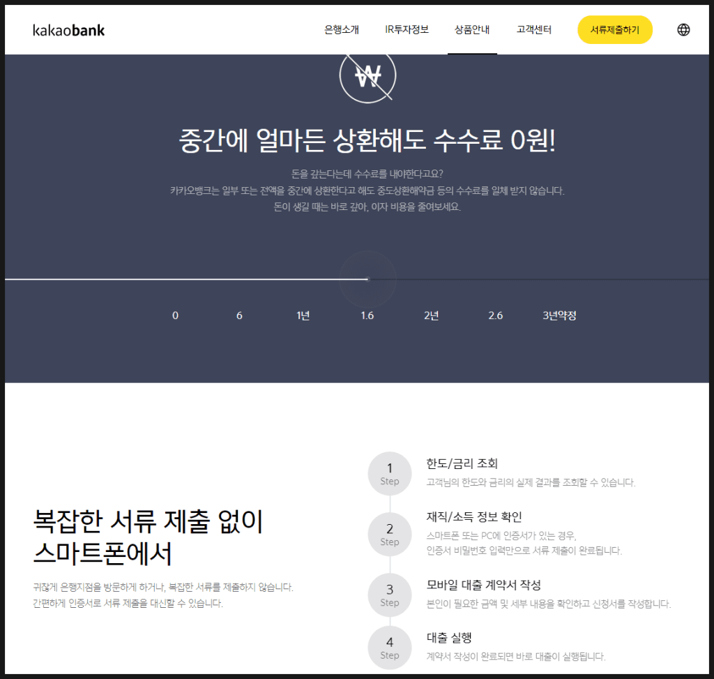 카카오뱅크 비상금 대출과 출금 한도에 대해 10